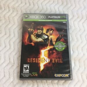 Resident Evil Platinum Hits Capcom Microsoft Xbox 360/Live Clean Disc Tested CIB